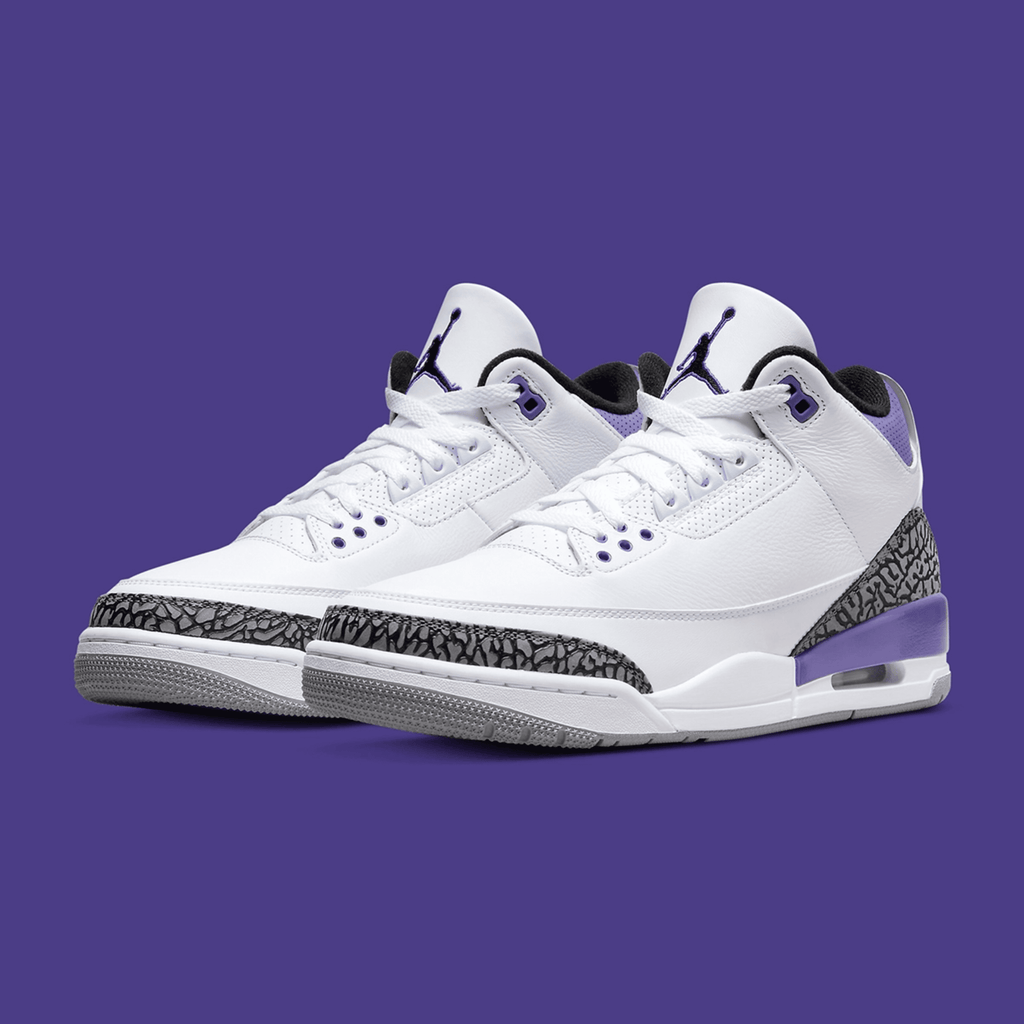 AIR JORDAN RETRO 3 DARK IRIS