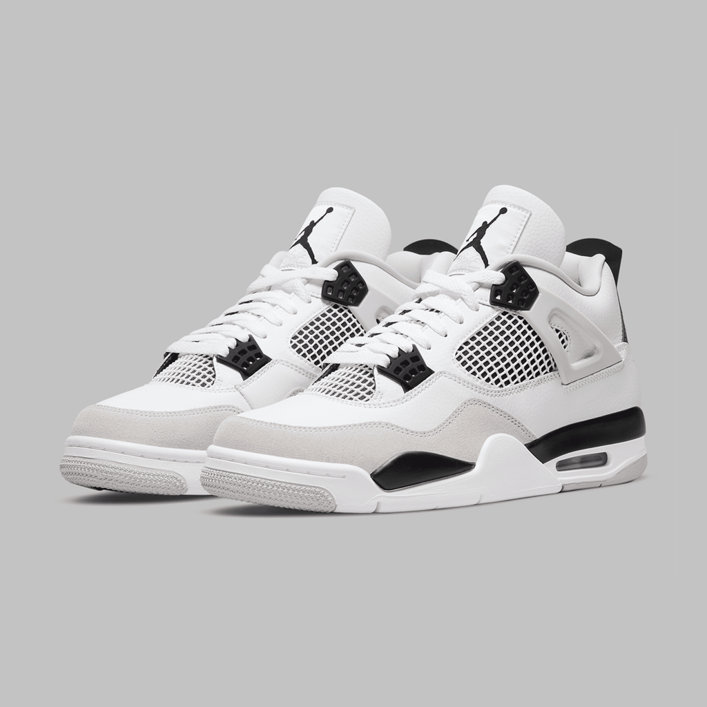 AIR JORDAN RETRO 4 MILITARY BLACK