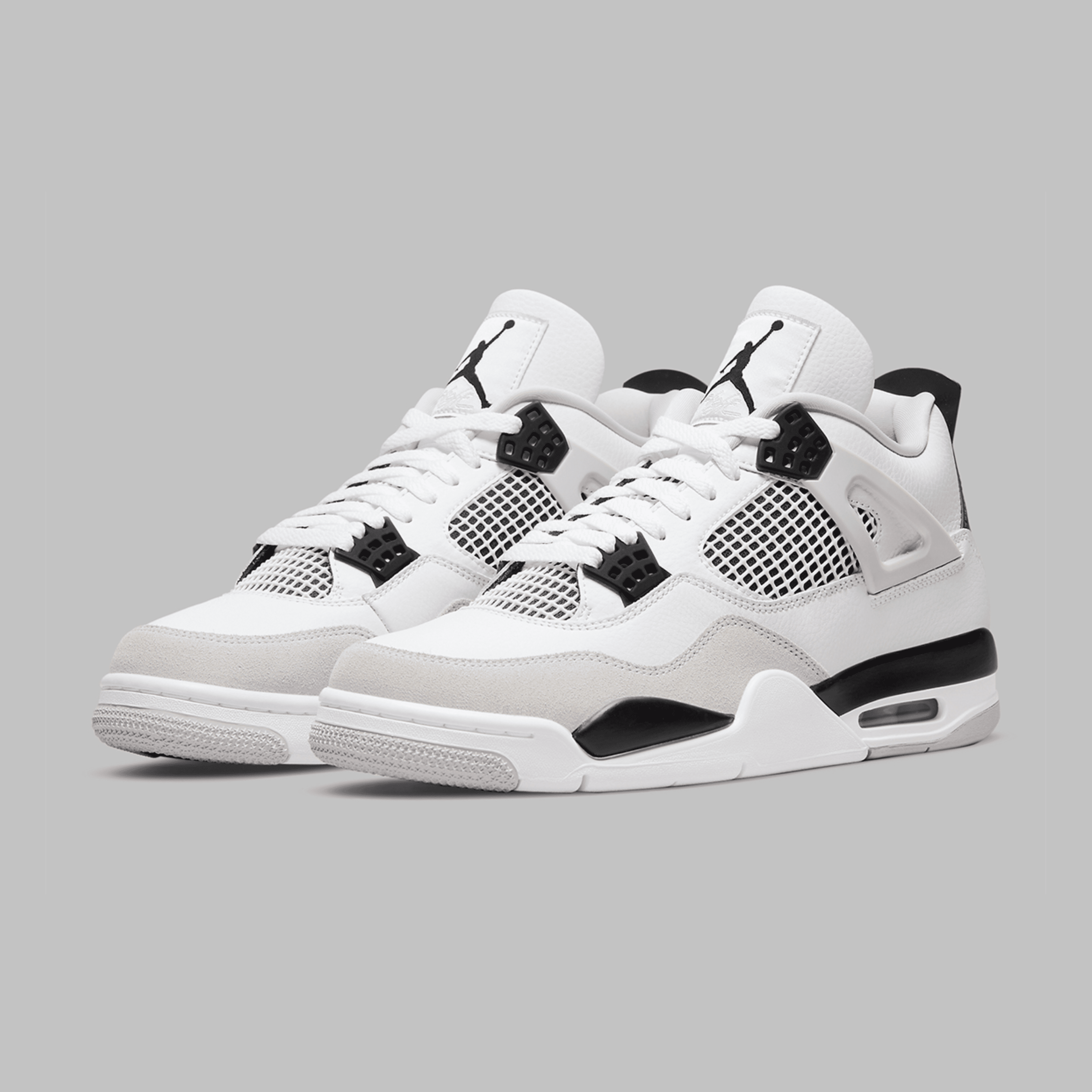 AIR JORDAN RETRO 4 MILITARY BLACK