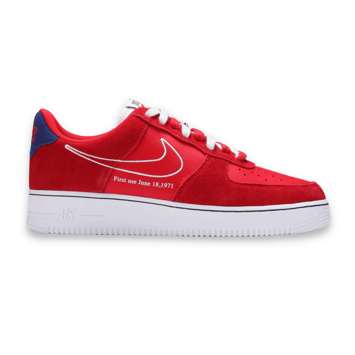 NIKE AIR FORCE 1 UNIVERSITY RED