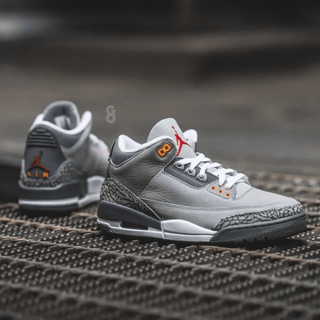 AIR JORDAN RETRO 3 COOL GREY