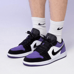 AIR JORDAN 1 LOW COURT PURPLE