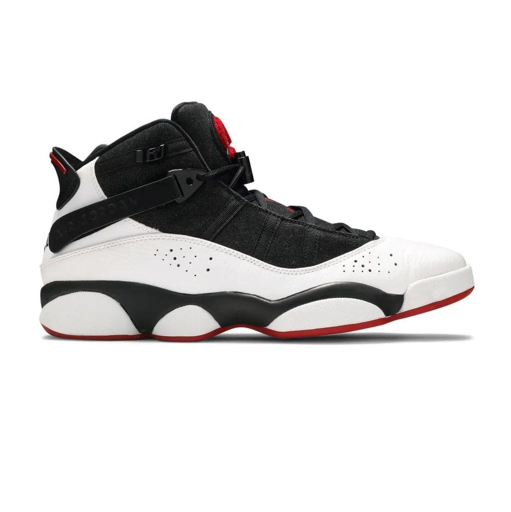 AIR JORDAN 6 RINGS BLACK WHITE GYM RED