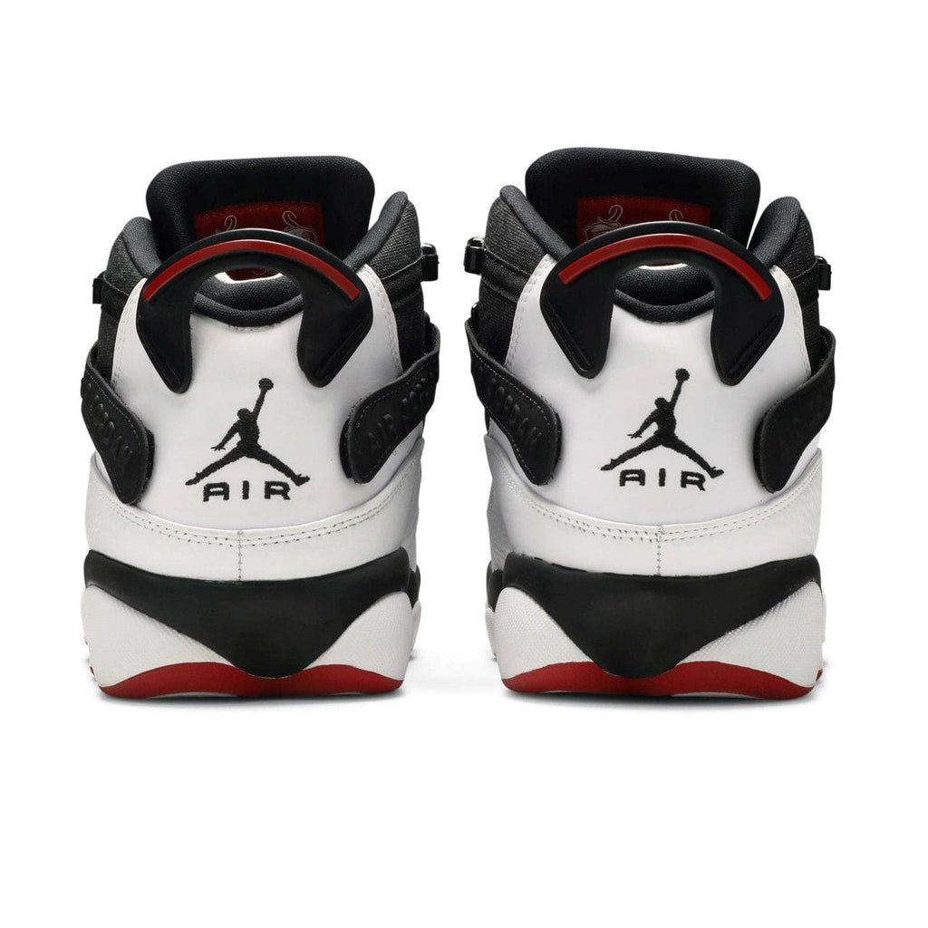 AIR JORDAN 6 RINGS BLACK WHITE GYM RED