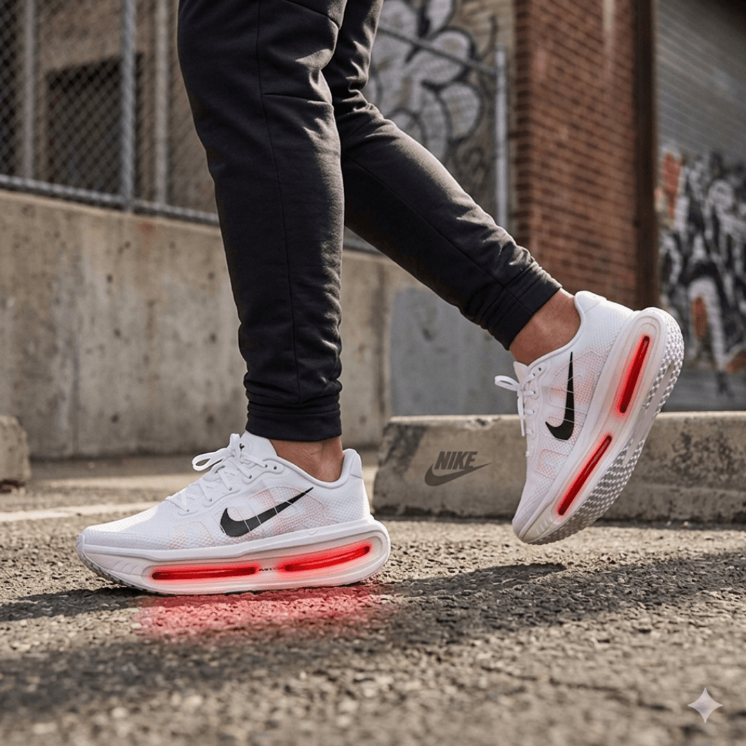 NIKE VOMERO PREMIUM WHITE CRIMSON