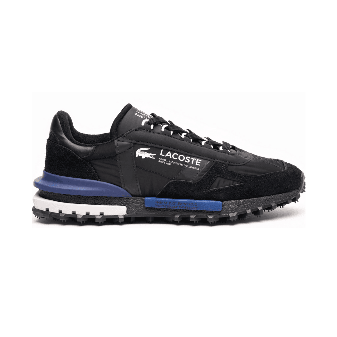 LACOSTE ELITE ACTIVE TEXTILE BLACK