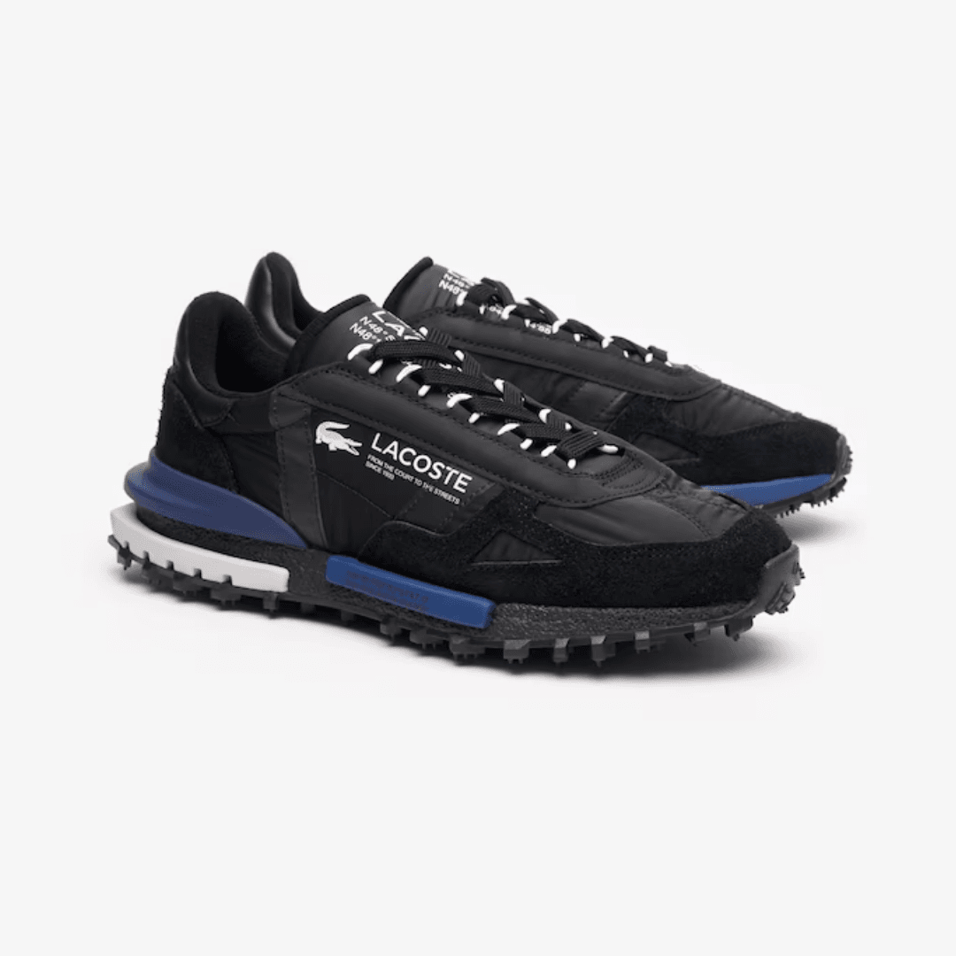 LACOSTE ELITE ACTIVE TEXTILE BLACK