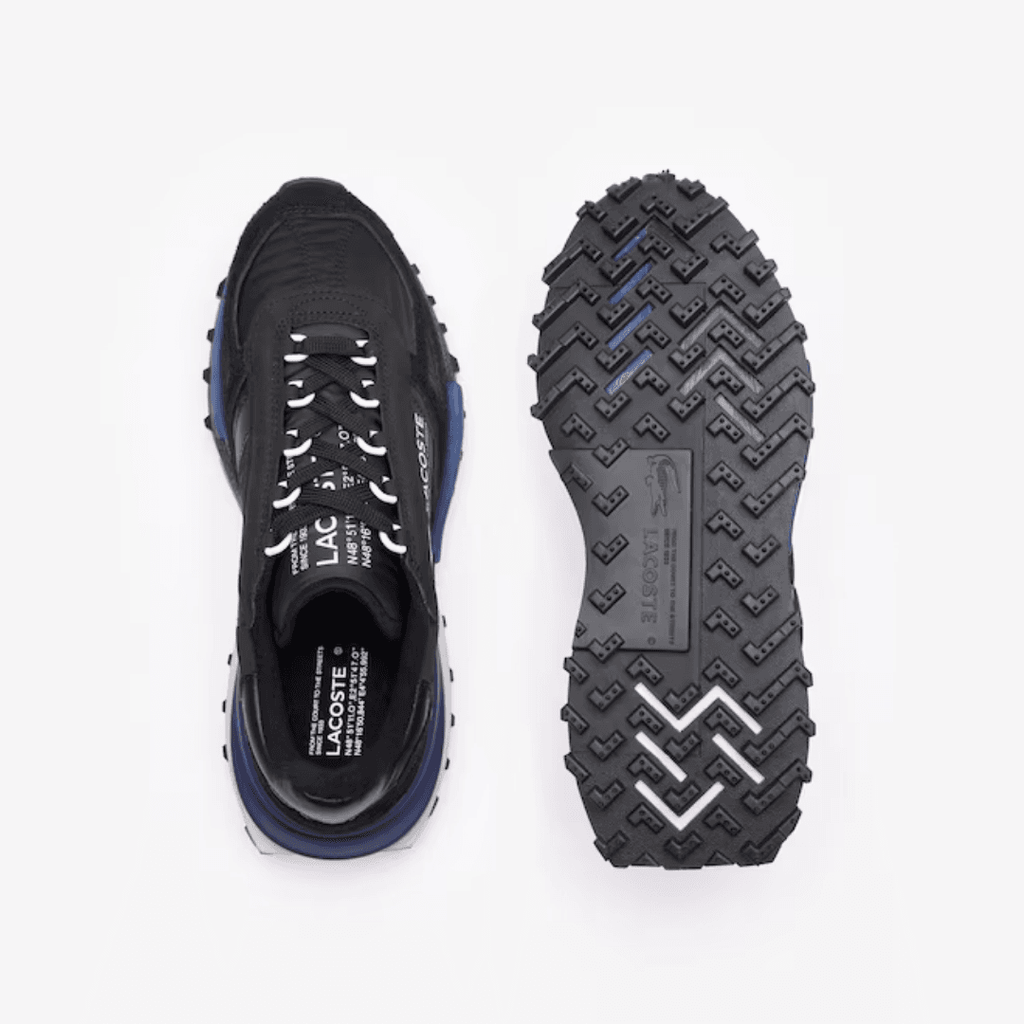 LACOSTE ELITE ACTIVE TEXTILE BLACK