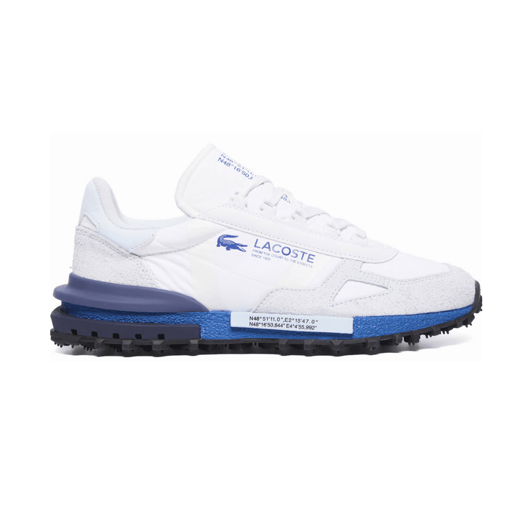 LACOSTE ELITE ACTIVE WHITE BLUE