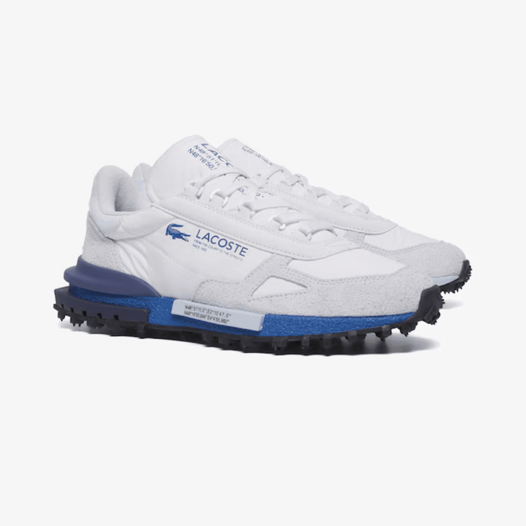 LACOSTE ELITE ACTIVE WHITE BLUE