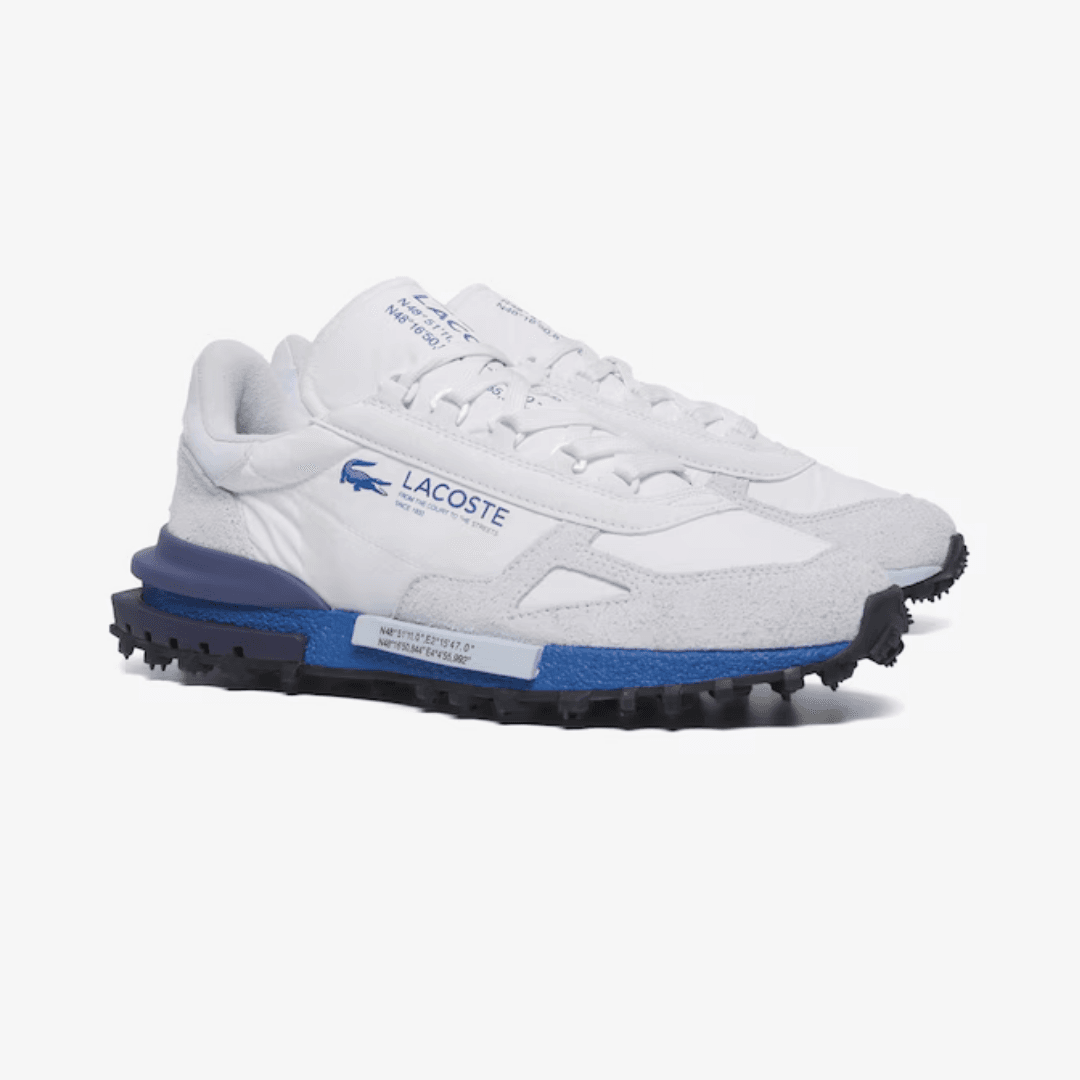 LACOSTE ELITE ACTIVE WHITE BLUE