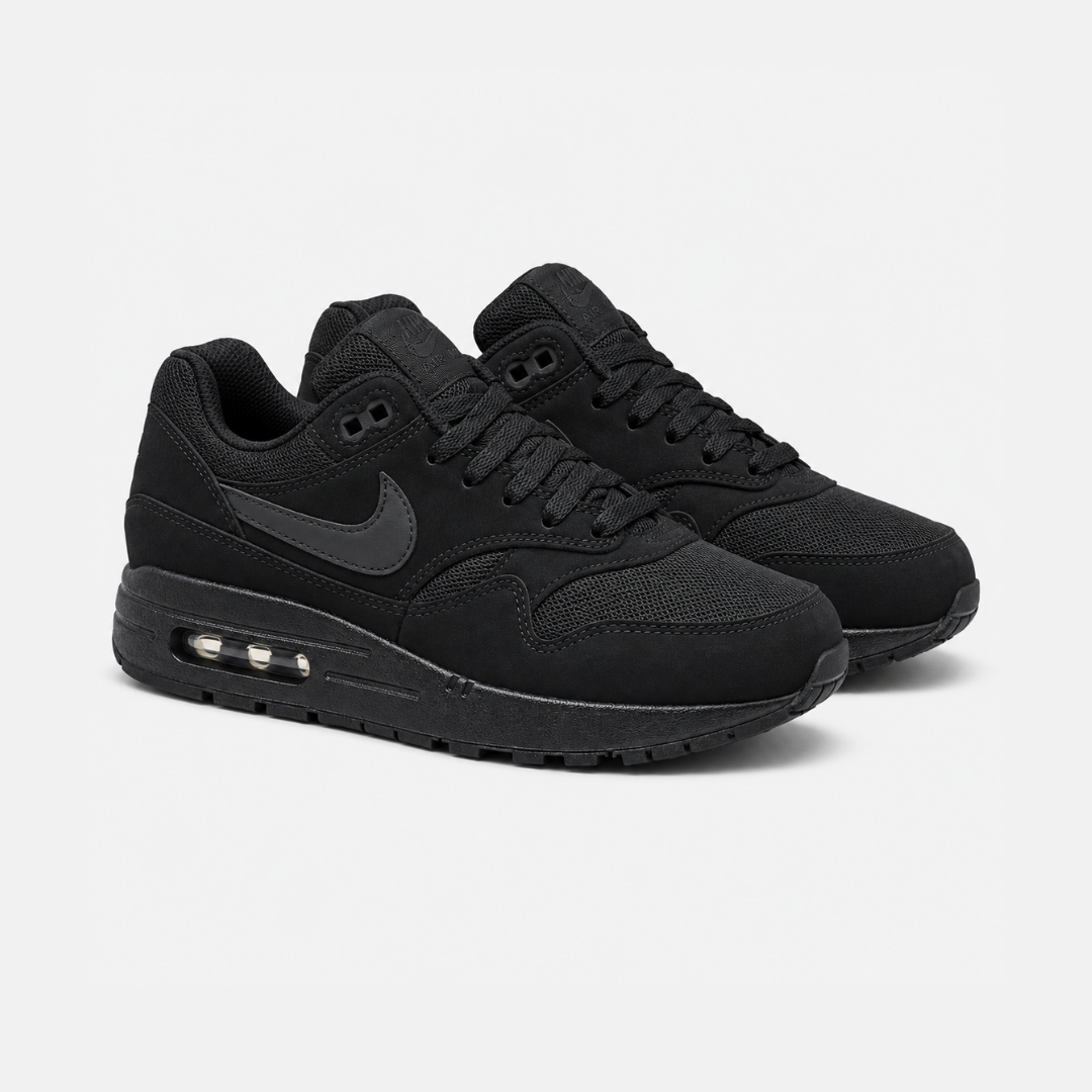 NIKE AIR MAX 1 TRIPLE BLACK