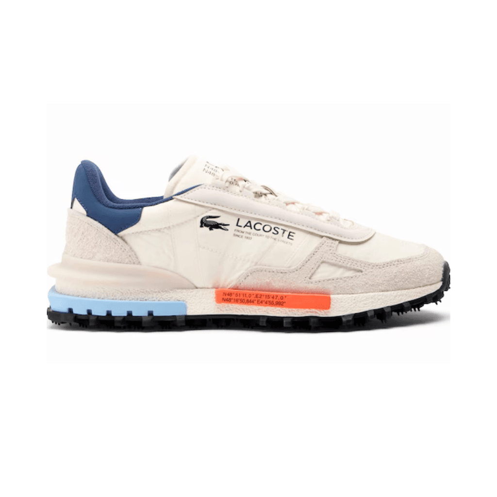 LACOSTE ELITE ACTIVE WHITE NAVY