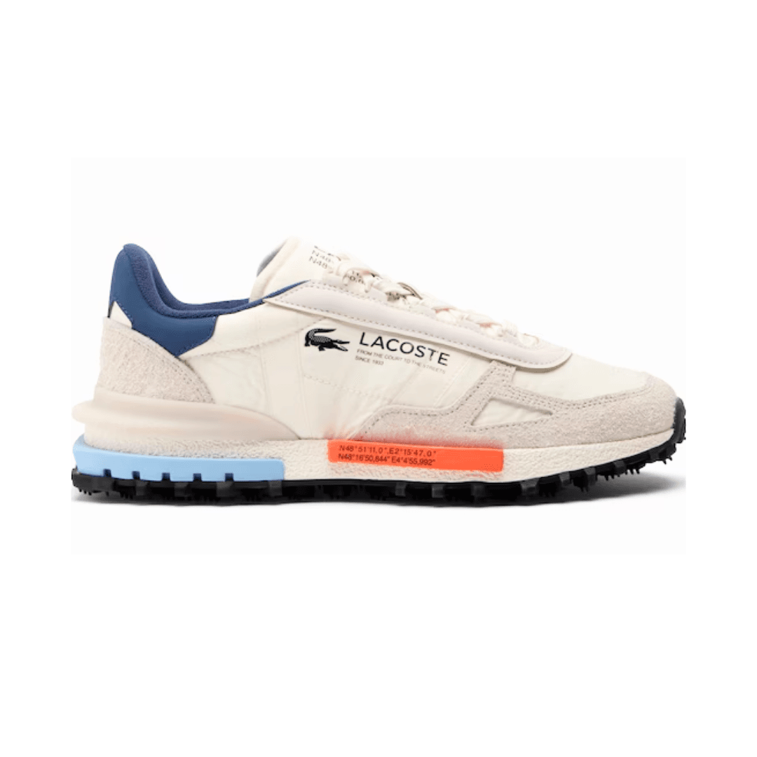 LACOSTE ELITE ACTIVE WHITE NAVY
