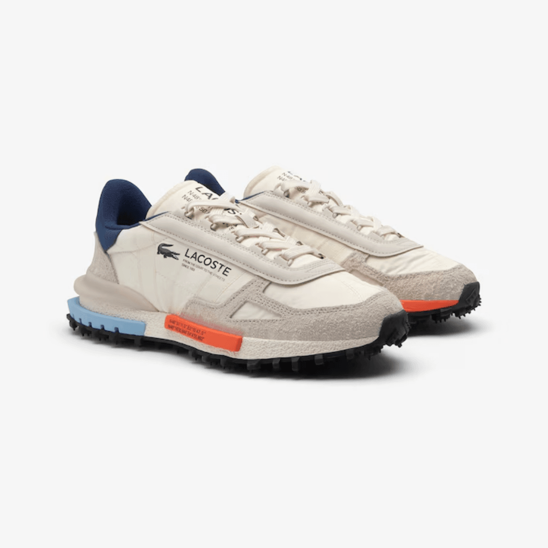 LACOSTE ELITE ACTIVE WHITE NAVY