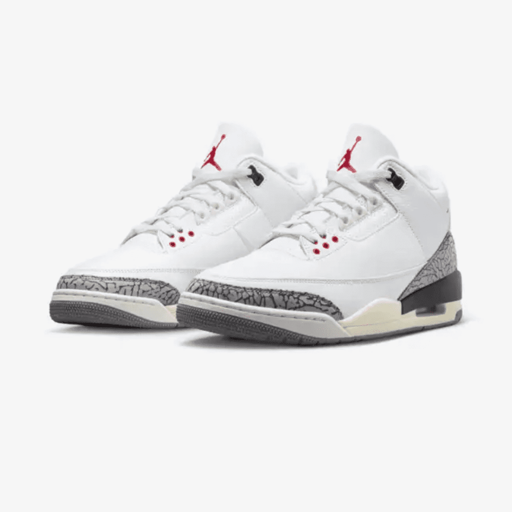AIR JORDAN RETRO 3 WHITE CEMENT
