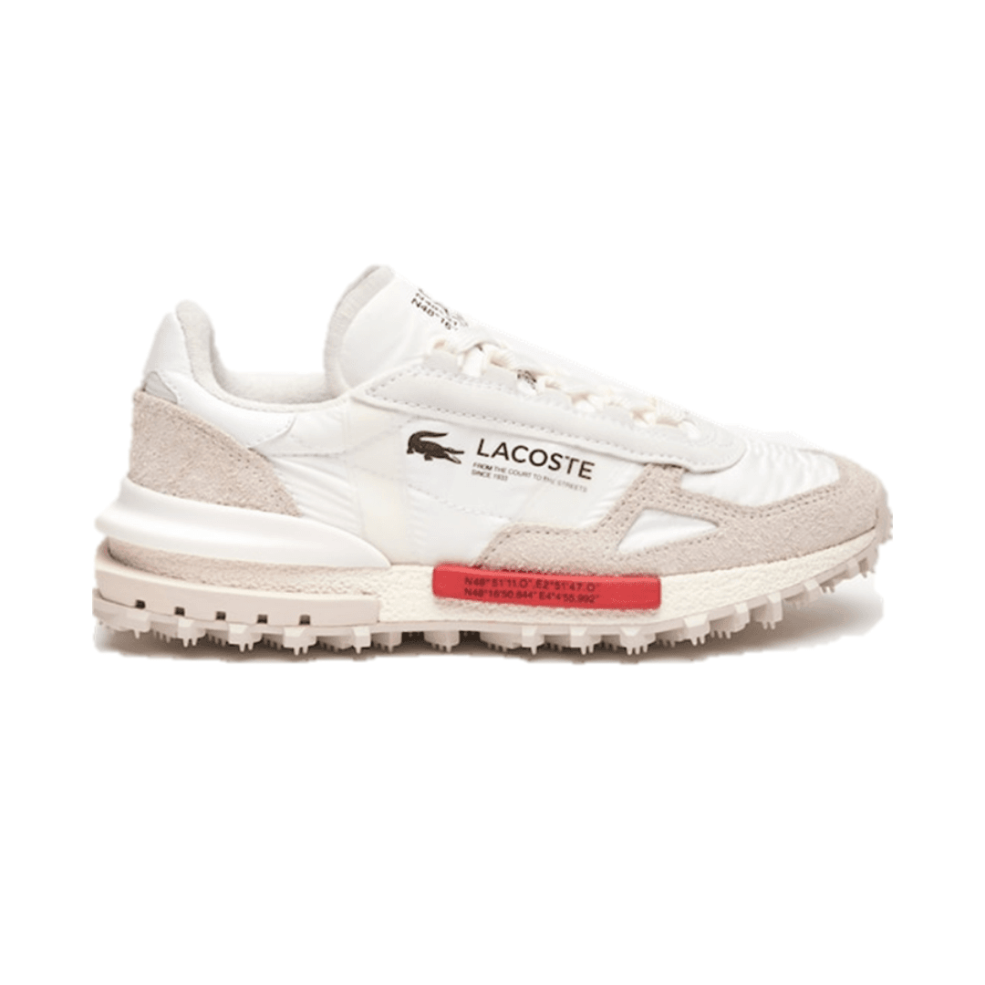 LACOSTE ELITE ACTIVE WHITE RED