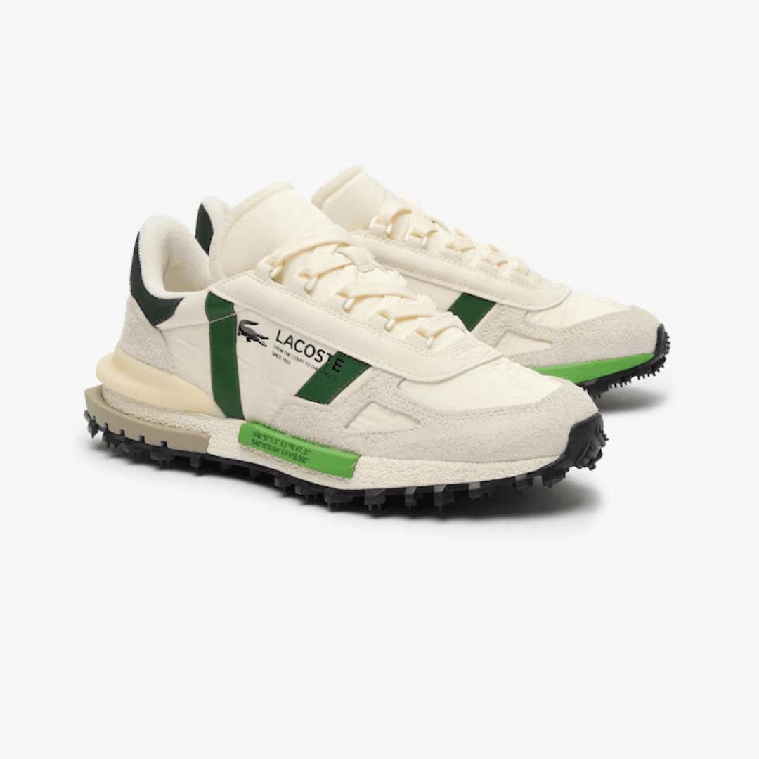 LACOSTE ELITE ACTIVE BEIGE GREEN