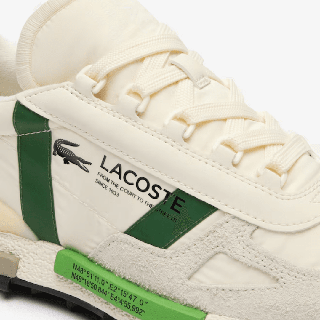 LACOSTE ELITE ACTIVE BEIGE GREEN
