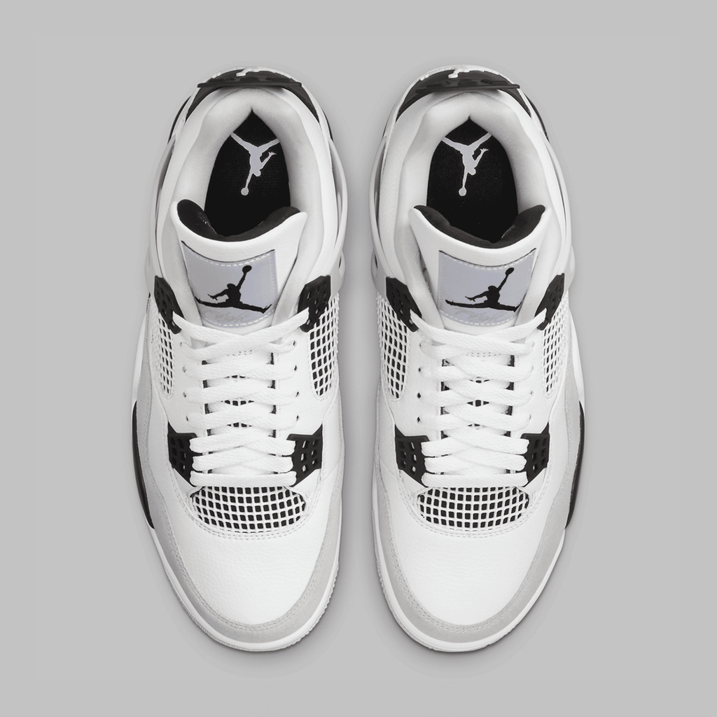AIR JORDAN RETRO 4 MILITARY BLACK