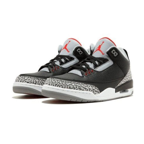 AIR JORDAN RETRO 3 BLACK CEMENT