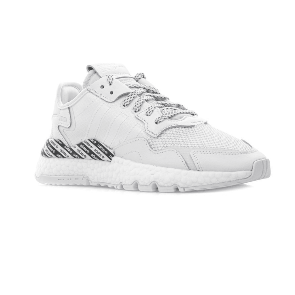 ADIDAS NITE JOGGER LETTER WHITE