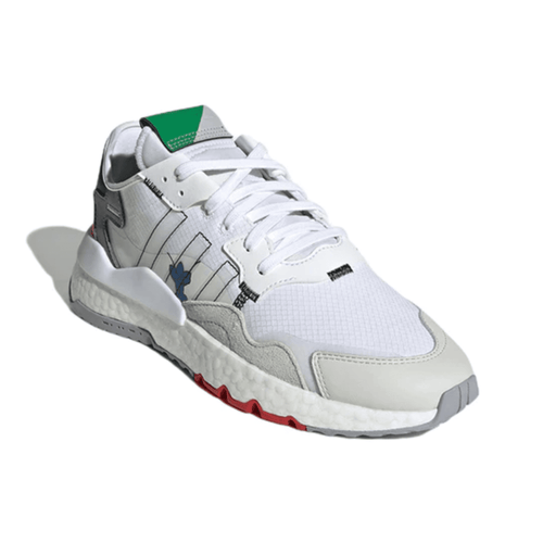 ADIDAS NITE JOGGER  WHITE GRAFFITY
