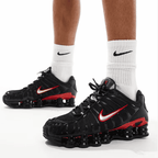 NIKE SHOX BLACK UNIVERSITY