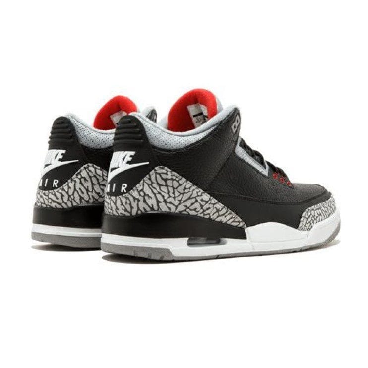 AIR JORDAN RETRO 3 BLACK CEMENT