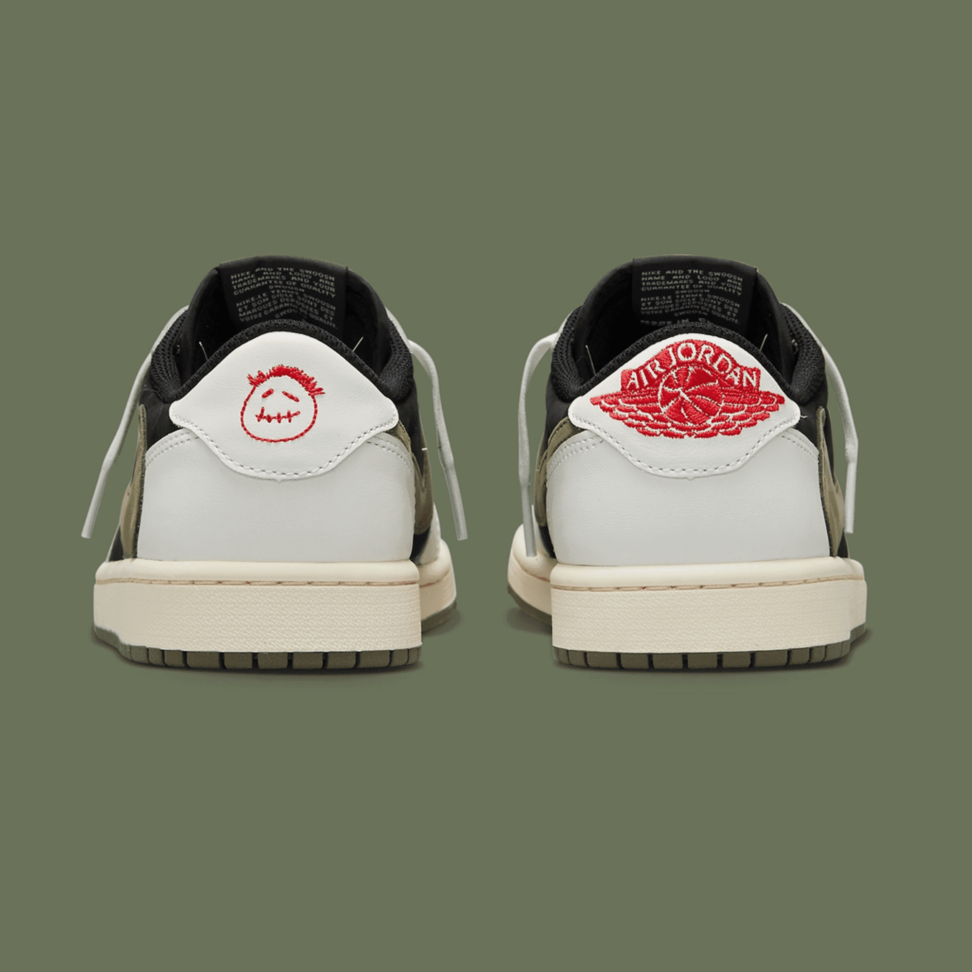 AIR JORDAN 1 TRAVIS SCOTT OLIVE