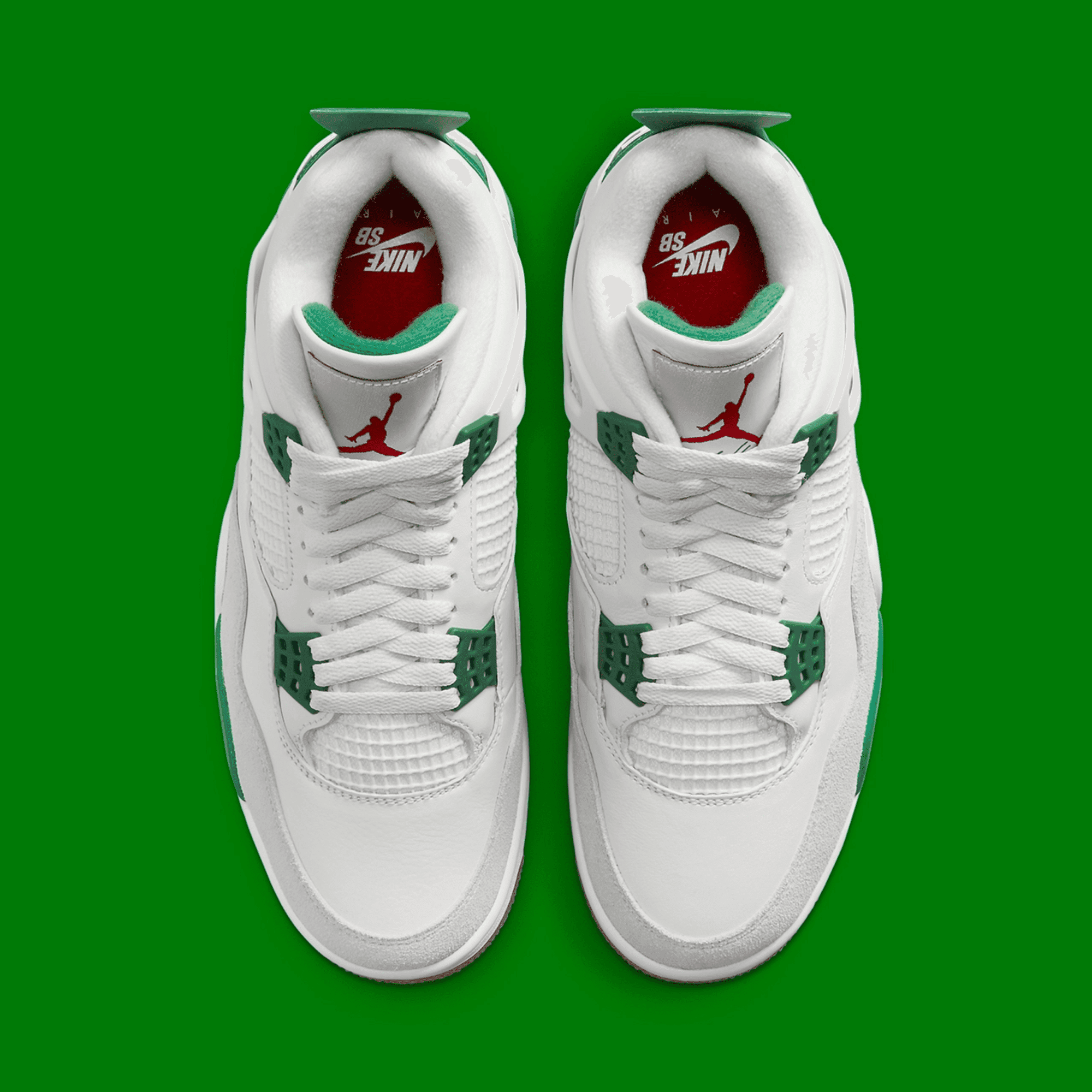 AIR JORDAN RETRO 4 PINE GREEN