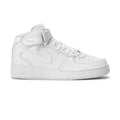 NIKE AIR FORCE 1 MID TRIPLE WHITE