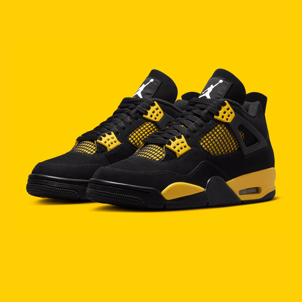 AIR JORDAN RETRO 4 YELLOW THUNDER