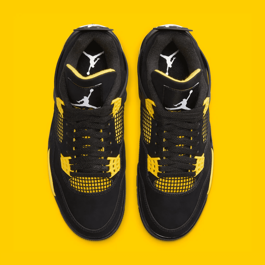 AIR JORDAN RETRO 4 YELLOW THUNDER