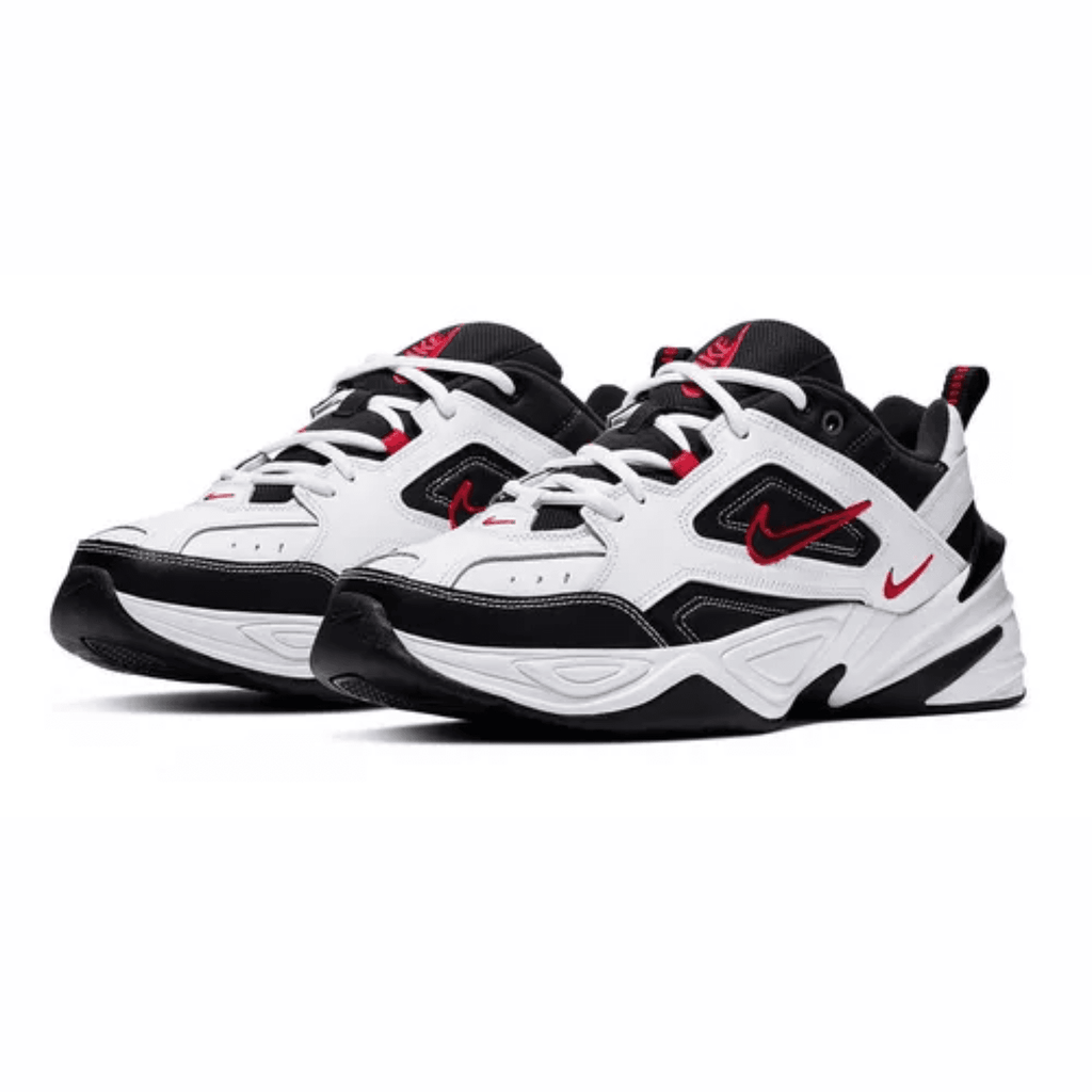NIKE M2K TEKNO WHITE BLACK RED