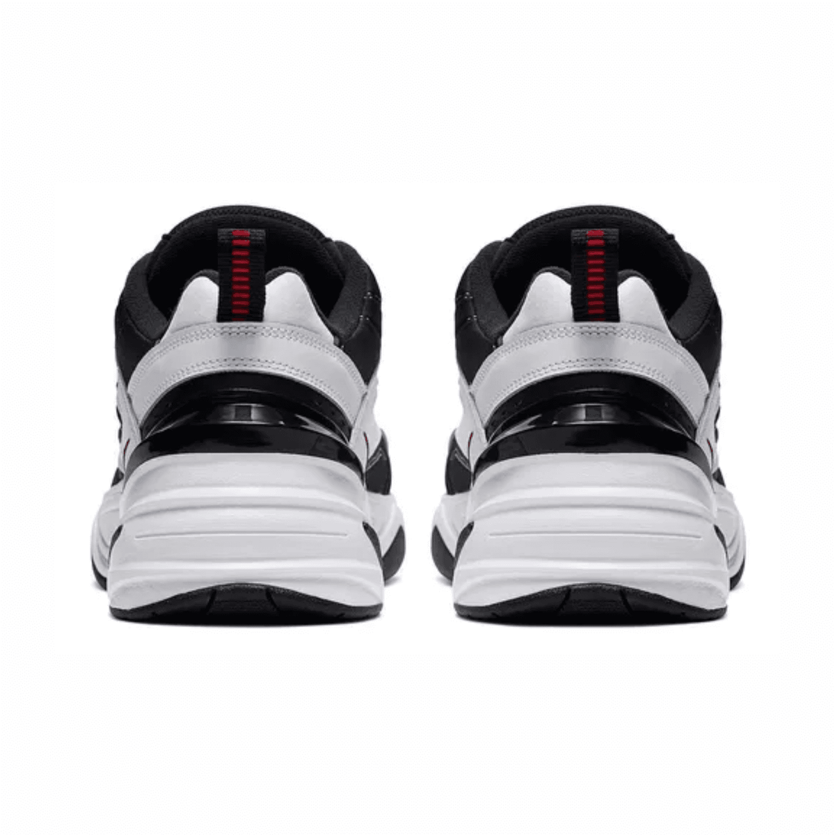 NIKE M2K TEKNO WHITE BLACK RED