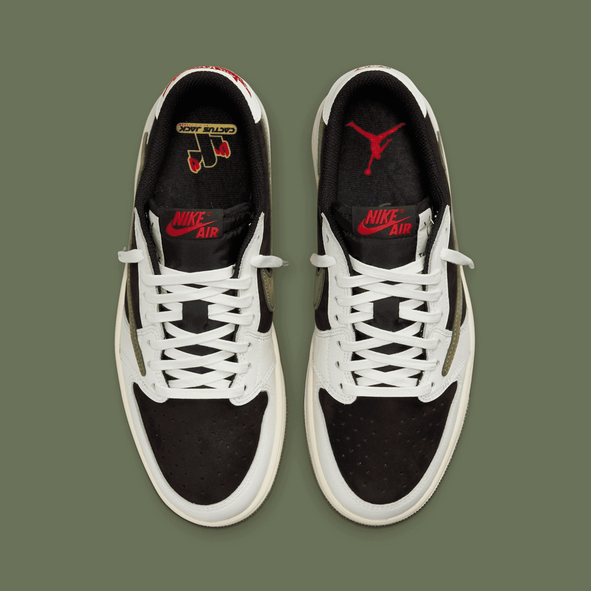 AIR JORDAN 1 TRAVIS SCOTT OLIVE