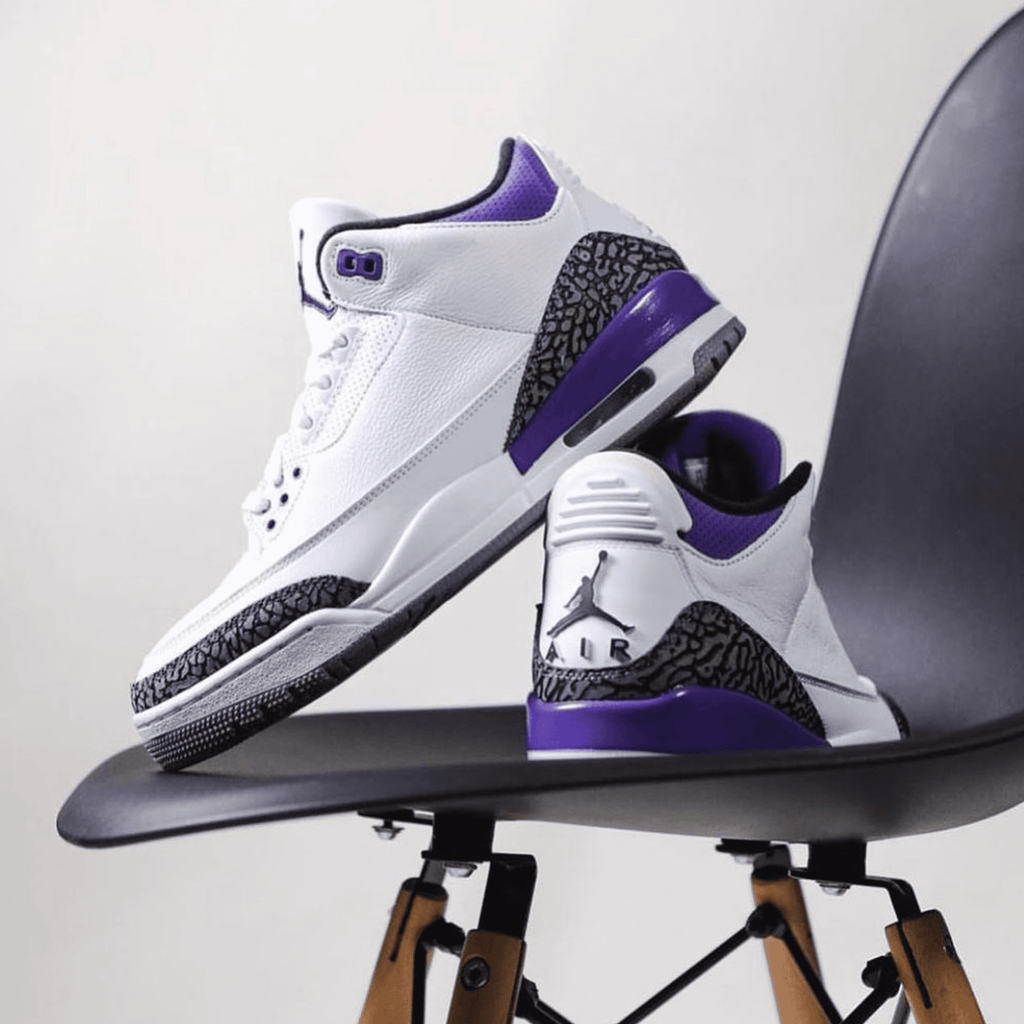AIR JORDAN RETRO 3 DARK IRIS
