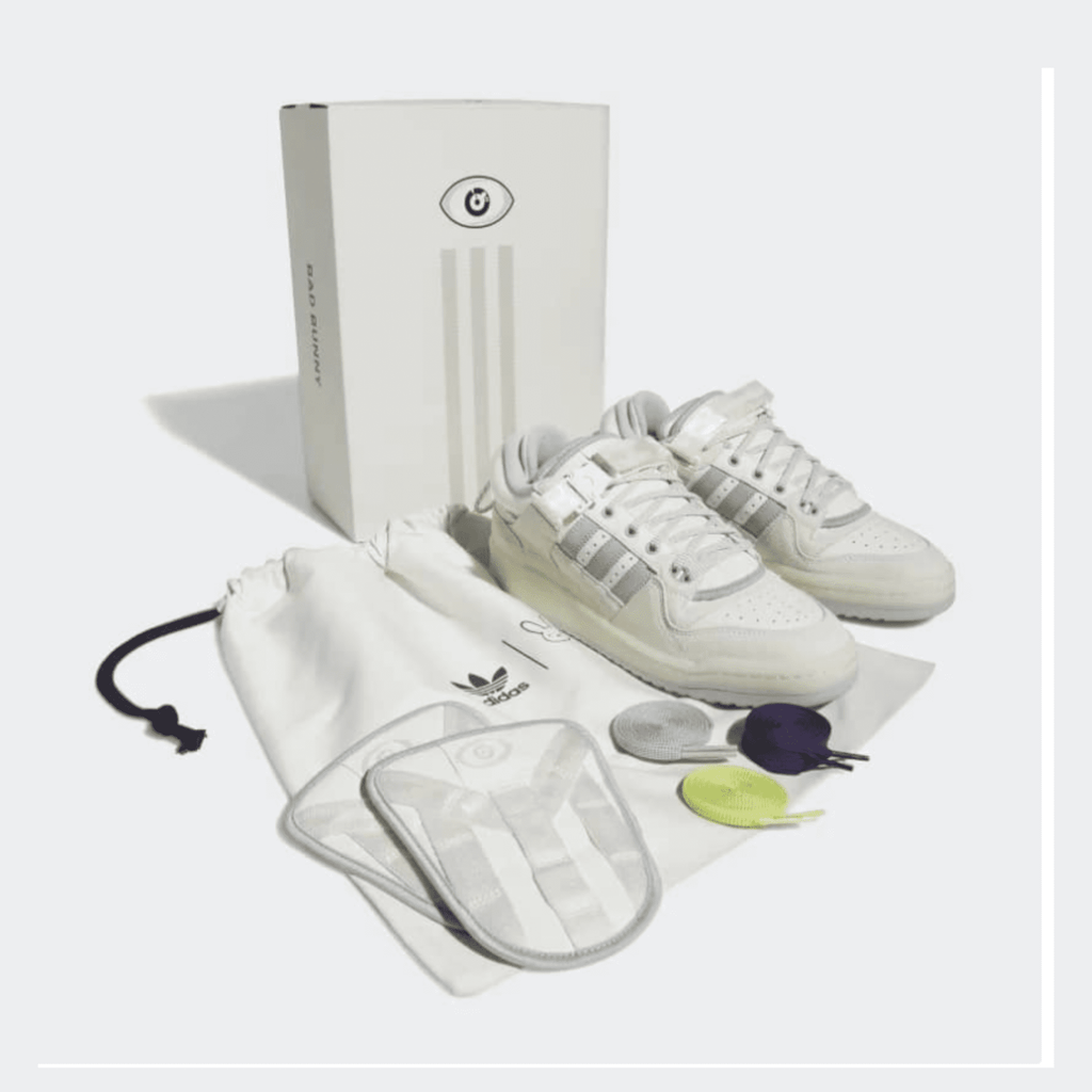 ADIDAS FORUM BAD BUNNY LOW WHITE