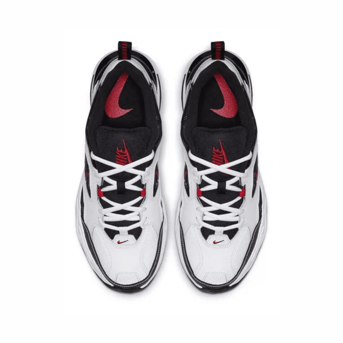 NIKE M2K TEKNO WHITE BLACK RED