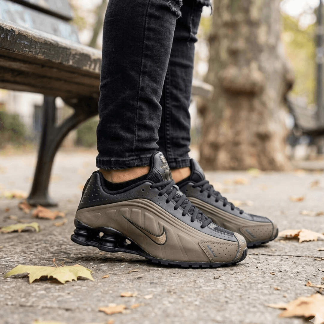 NIKE SHOX R4 METAL IRONSTONE