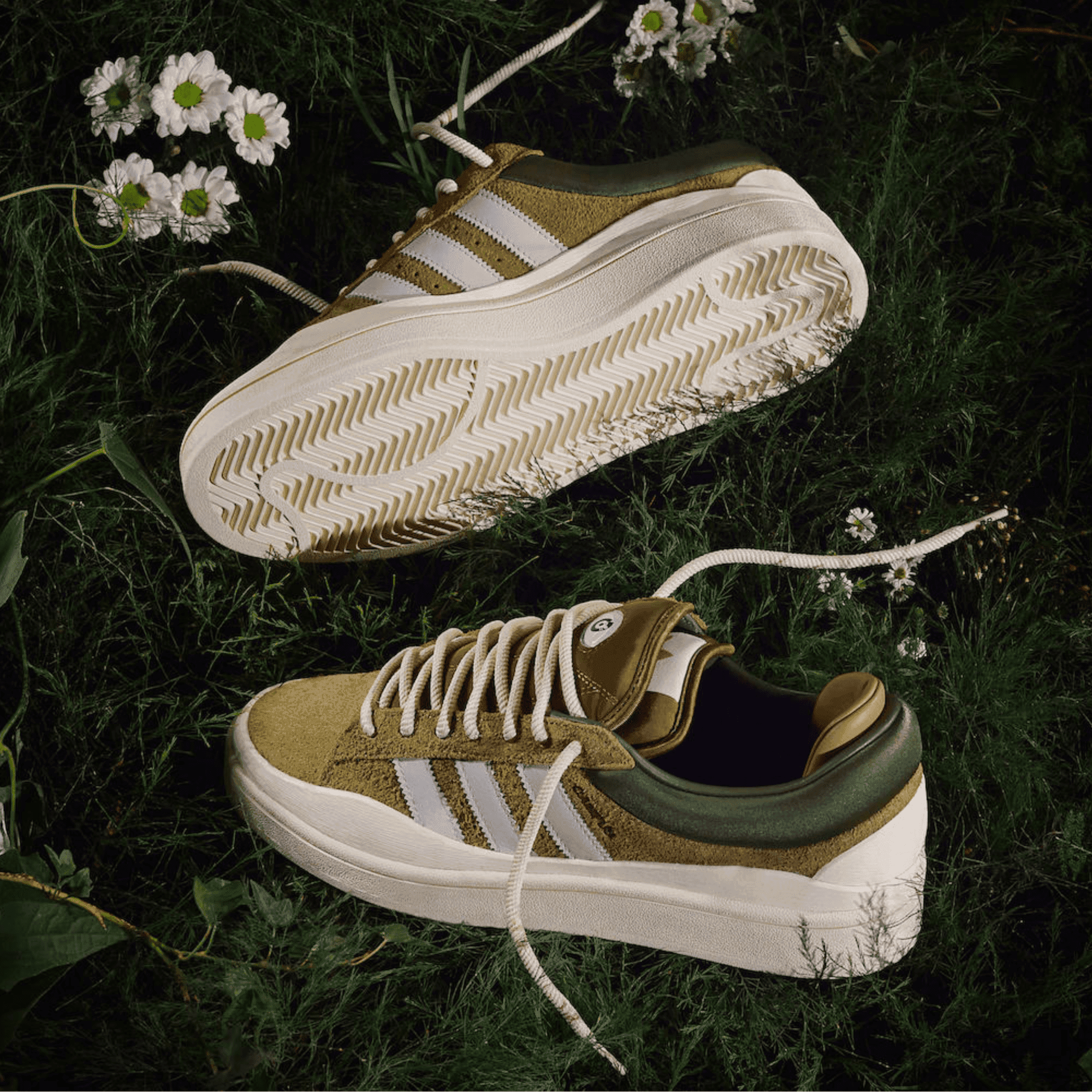 ADIDAS CAMPUS "WILD MOSS" BAD BUNNY