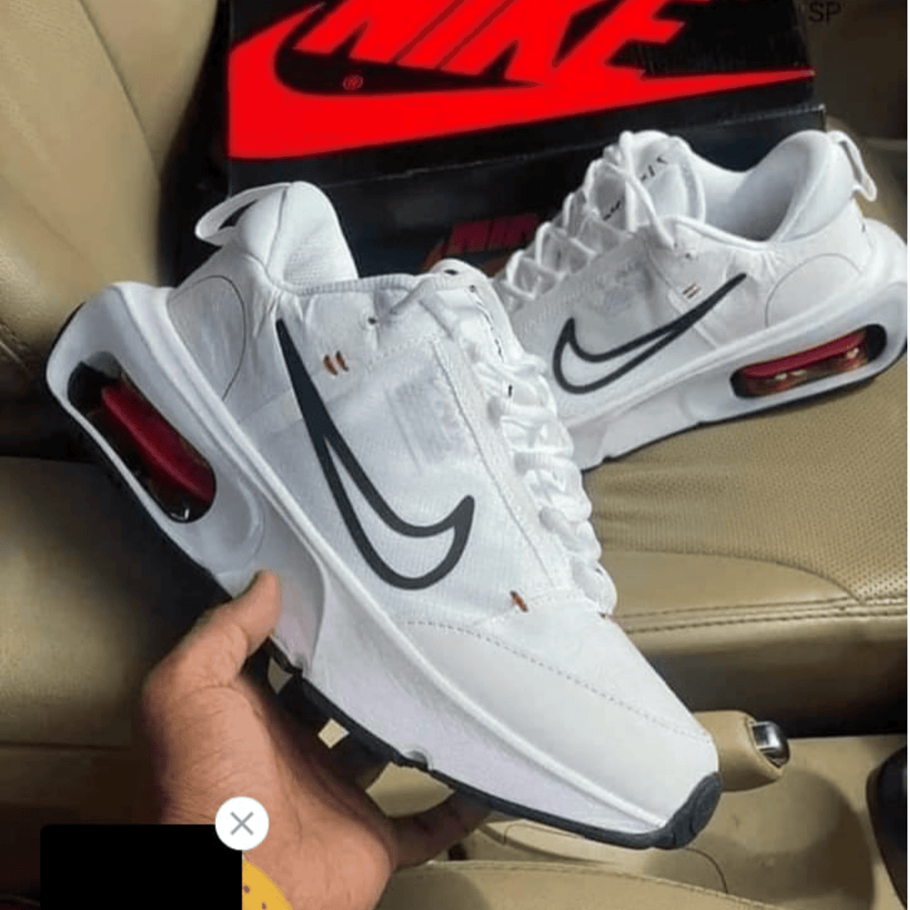 NIKE AIR MAX INTRLK WHITE RED