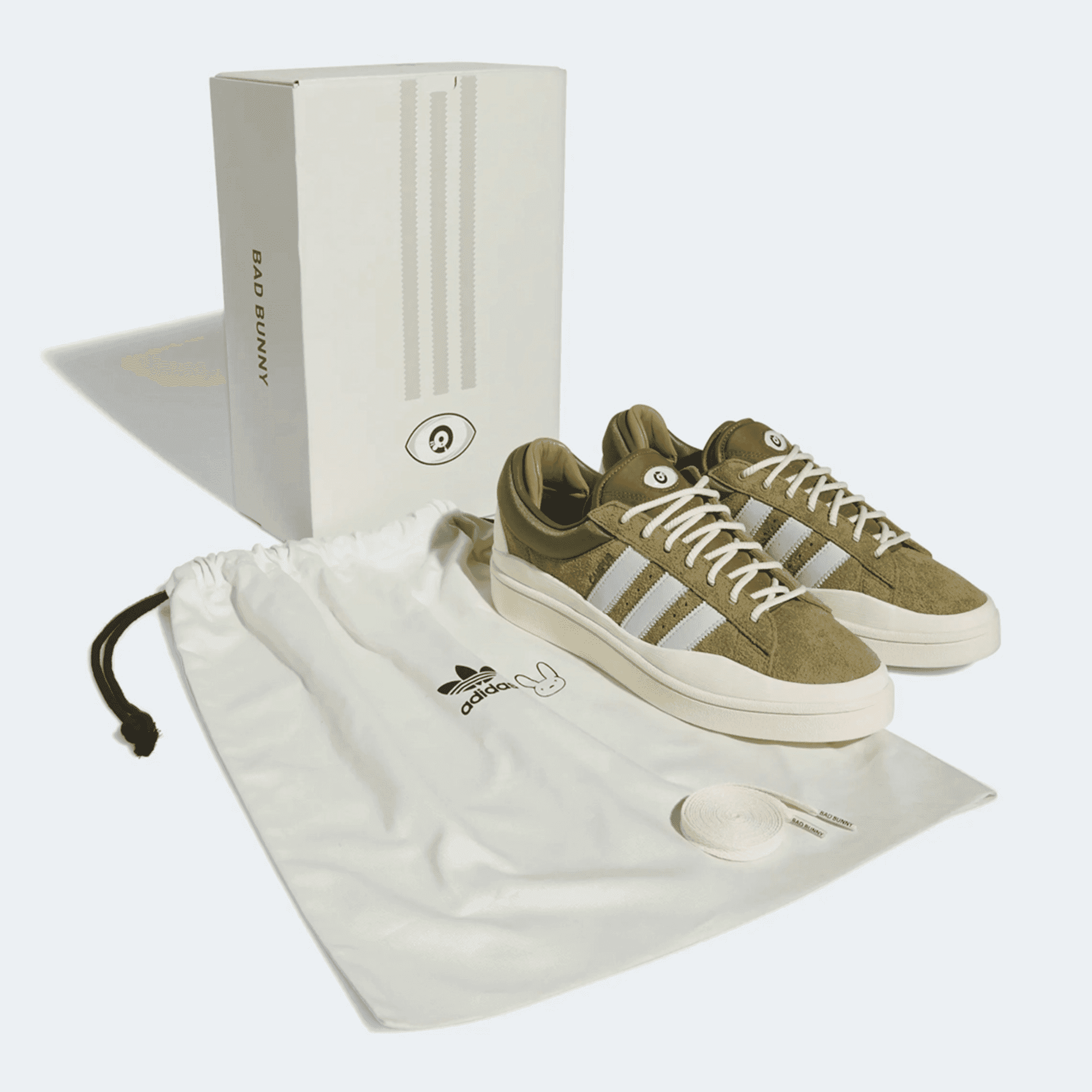 ADIDAS CAMPUS "WILD MOSS" BAD BUNNY