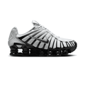 NIKE SHOX METALLIC SILVER BLACK