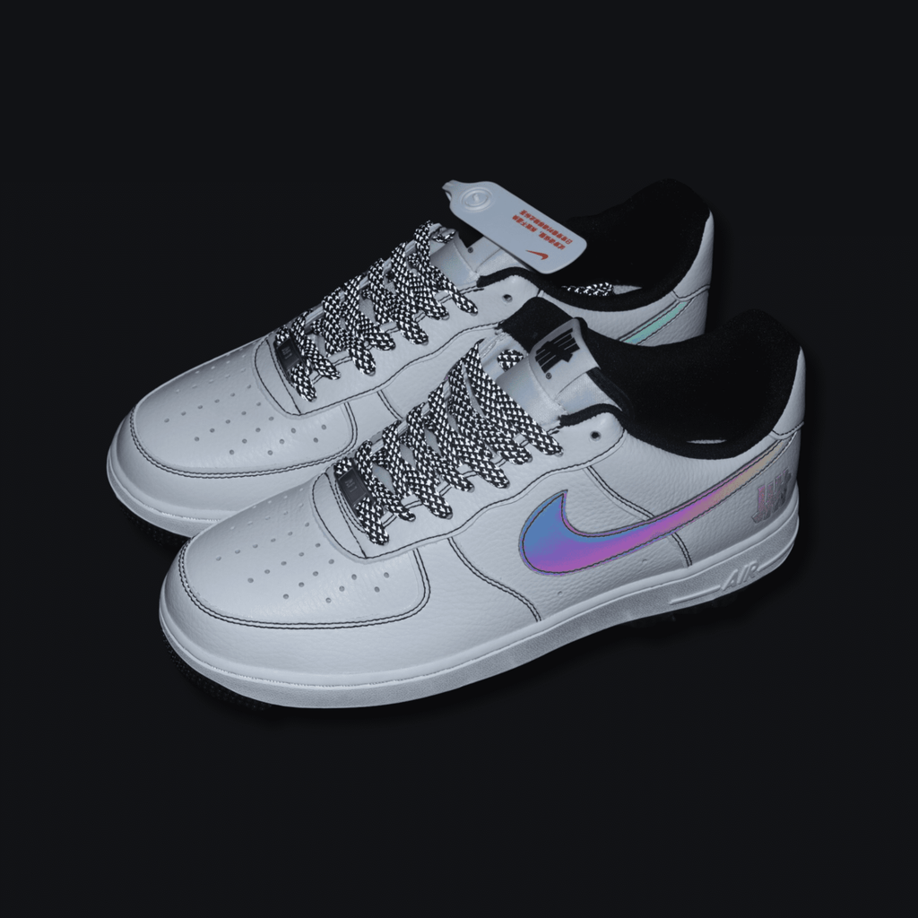 NIKE AIR FORCE 1 CHAMELEON BLACK