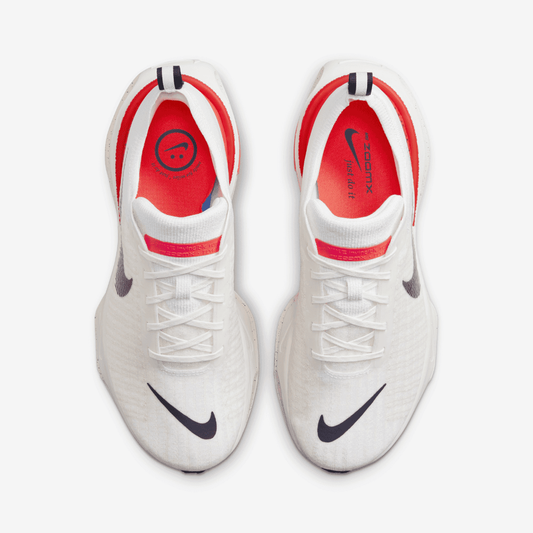 NIKE INVINCIBLE 3 WHITE CRIMSON RED