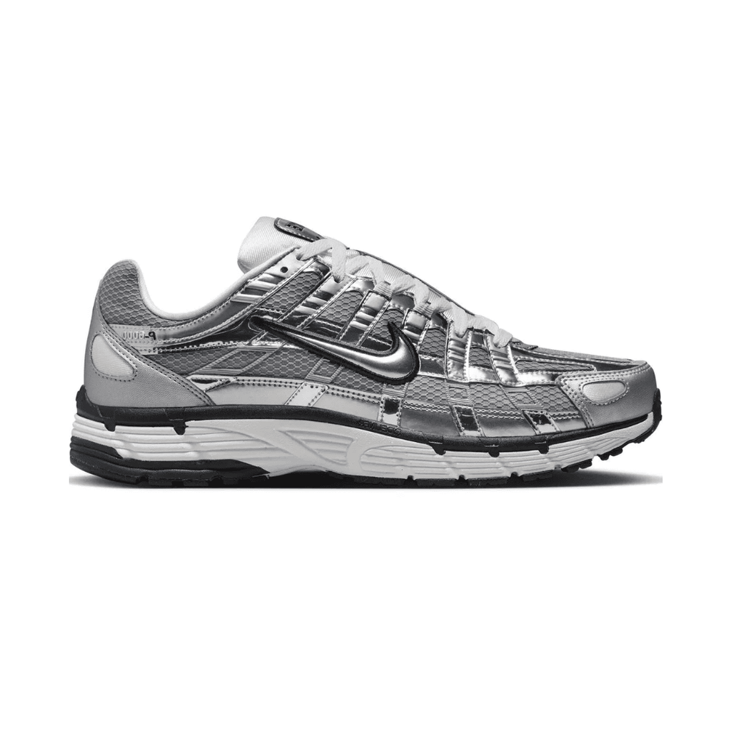 NIKE P-6000 METALLIC SILVER BLACK