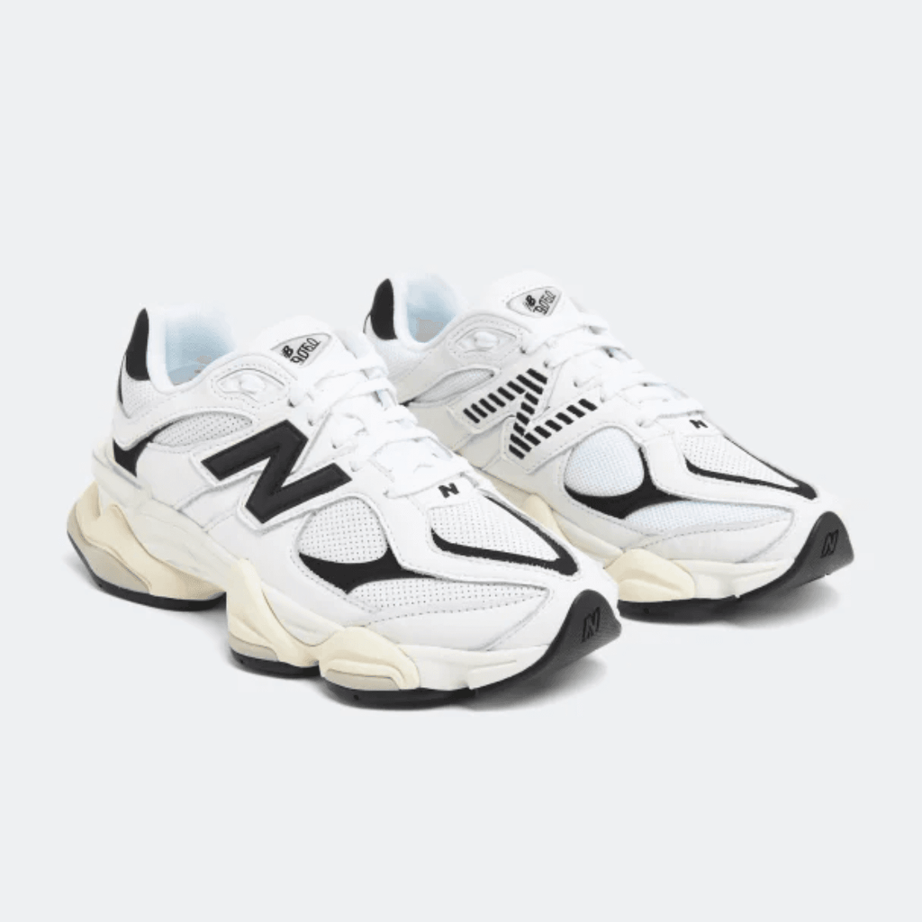 NEW BALANCE 9060 WHITE BLACK