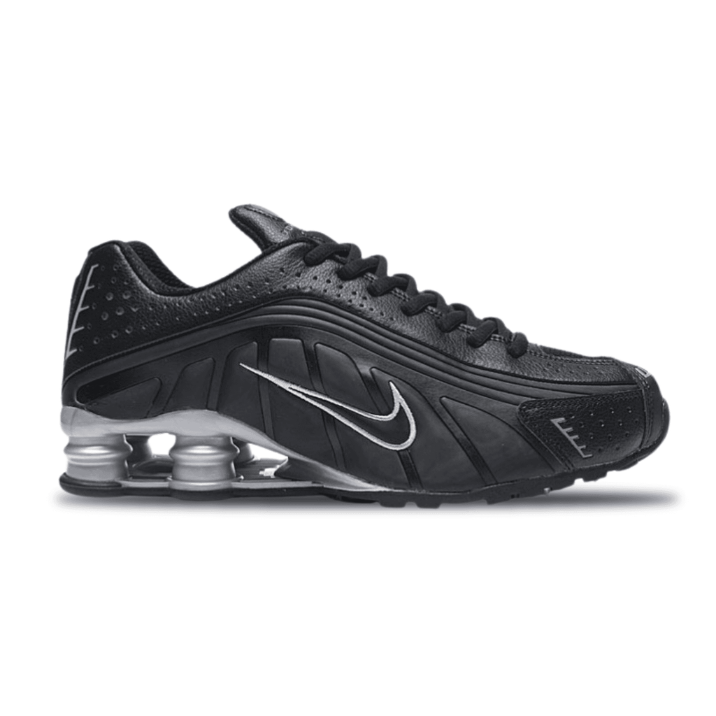 NIKE SHOX R4 BLACK SILVER